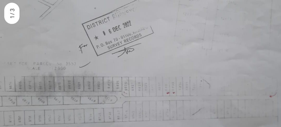 Eighth (1/8th) plots for sale in Korompoi Kitengela behind Arichem Ltd