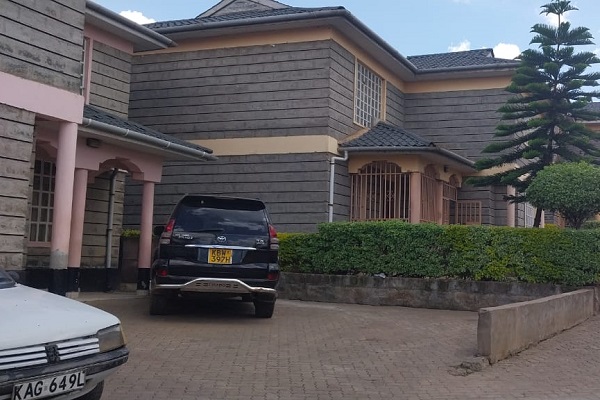 4 bedroom maisonette for sale in a gated community in Merisho, Rongai